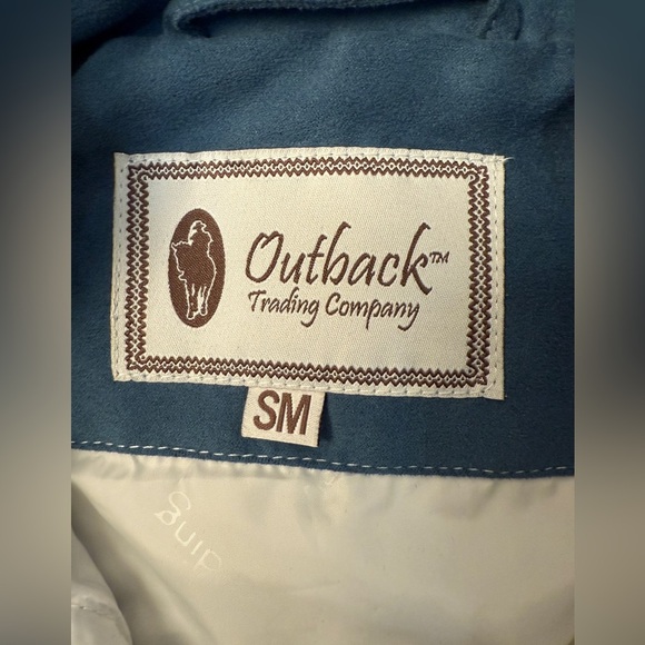 Outback Trading Co Ladies Grand Prix Quilted Vest Blue Size SM BARN VEST - Picture 9 of 14